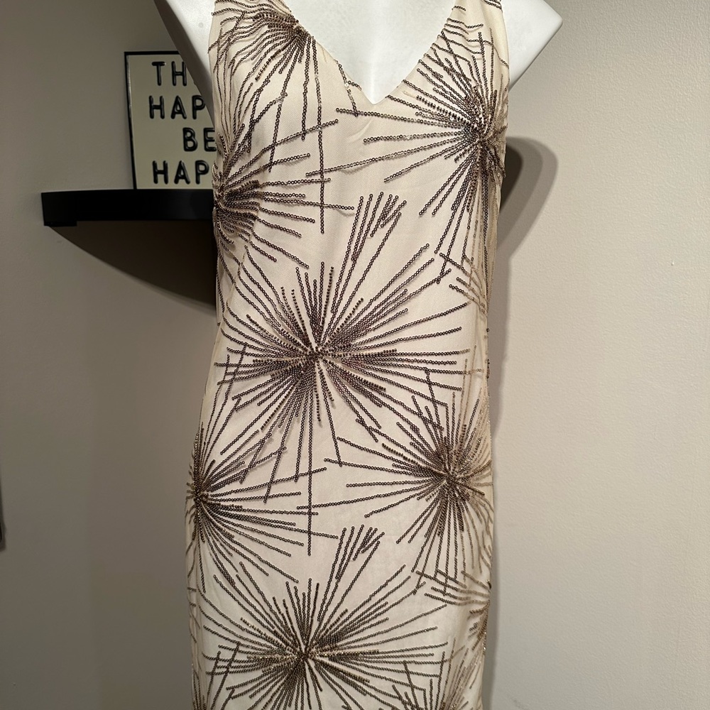 1/2PriceSale(was listed at $160) NWT Trina Turk Glitterati Dress Size Small